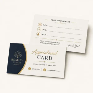 Appointment Cards - Super Printers Laguna Hills