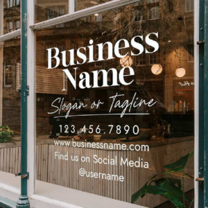 Window Clings - Super Printers Laguna Hills